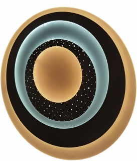 Nástěnné designové led svítidlo -Leila s dálkovým ovládáním